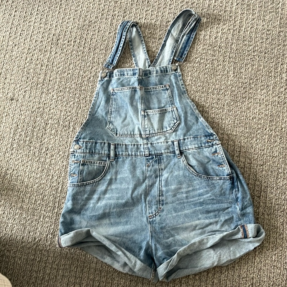 NWT Free People Follow Your Heart Overalls